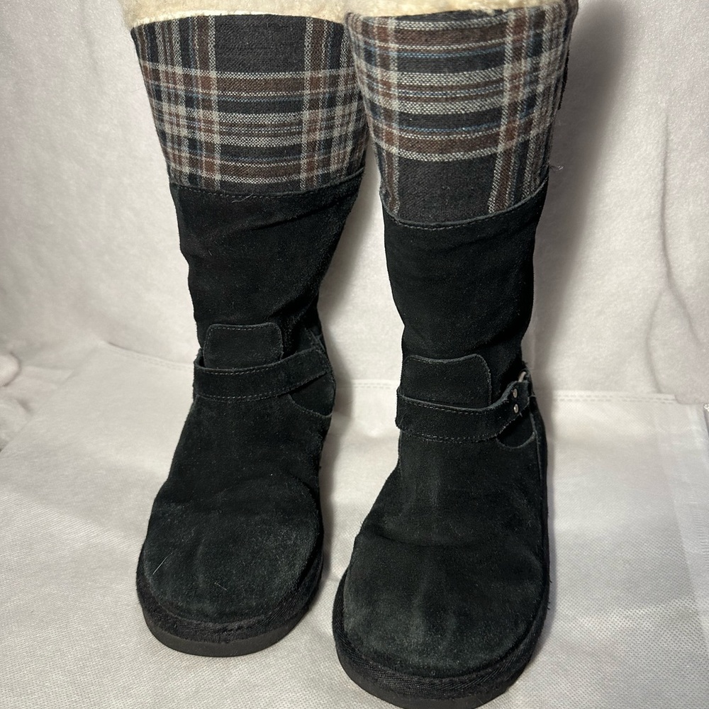 UGG AUSTRALIA BLACK BOOTS Size 3 Girls